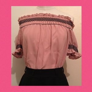 Off the shoulder blouse